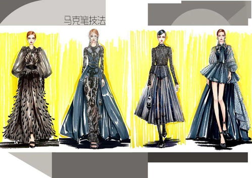 服装设计考研手绘效果图 绘制教程